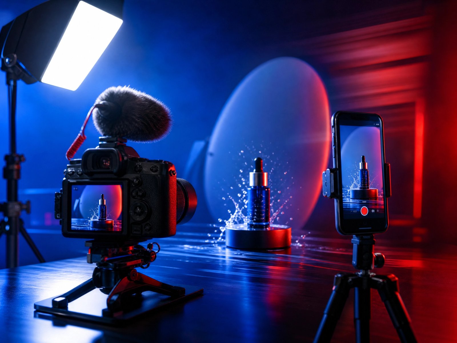 Video creation service visual